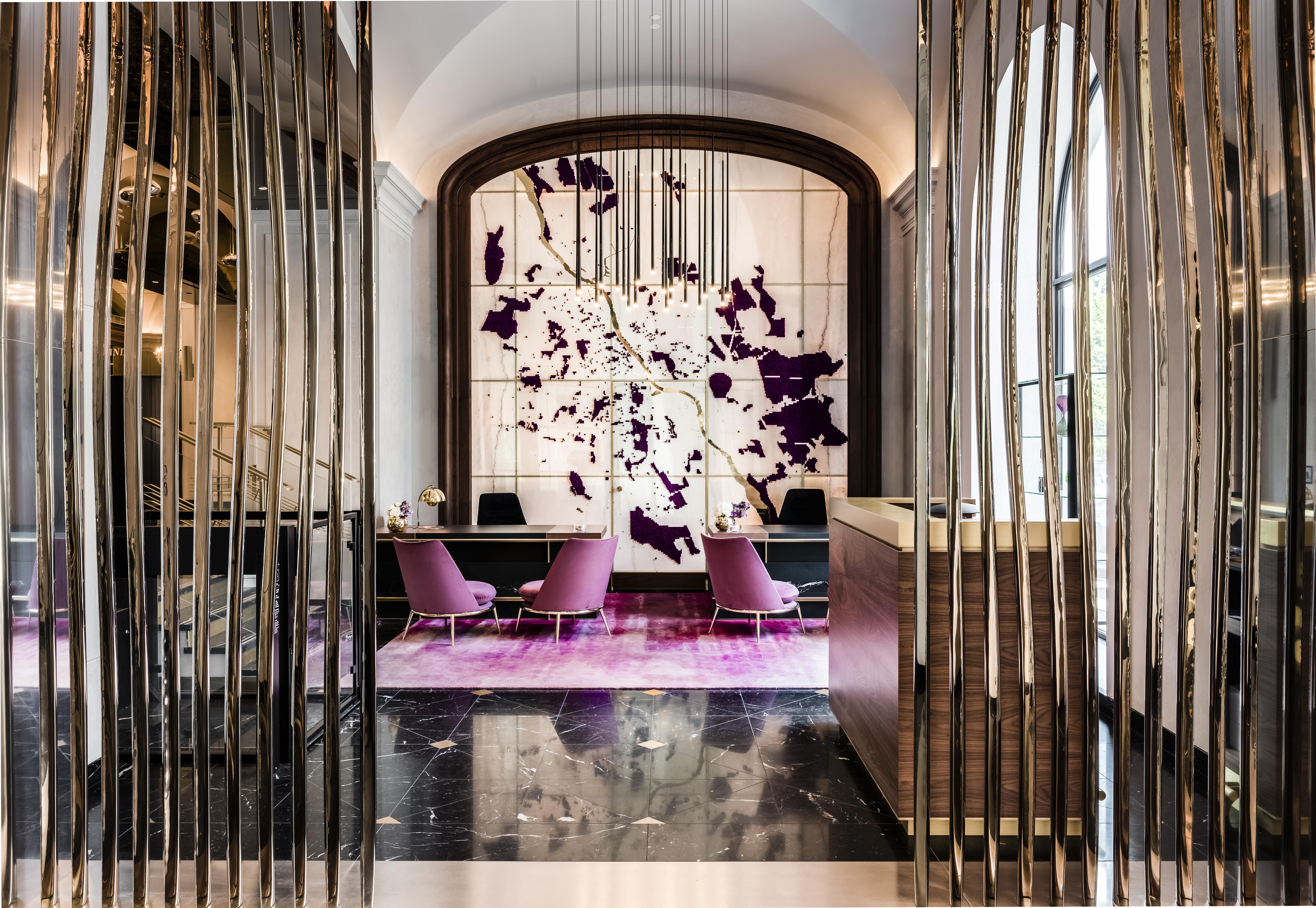 Raffles Europejski Varsóvia Exterior foto The lobby of the Mandarin Oriental Paris